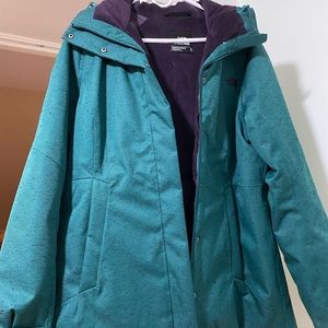 Northface Women’s Coat XL Teal WOMEN'S TOASTIE COASTIE PARKA